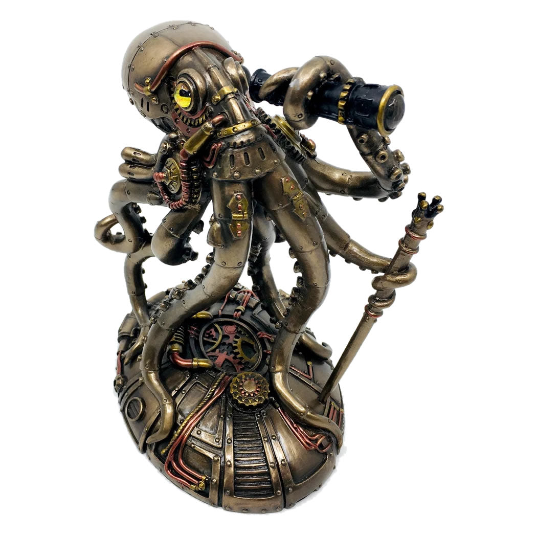 Nauticron | Steampunk Blæksprutte Skulptur