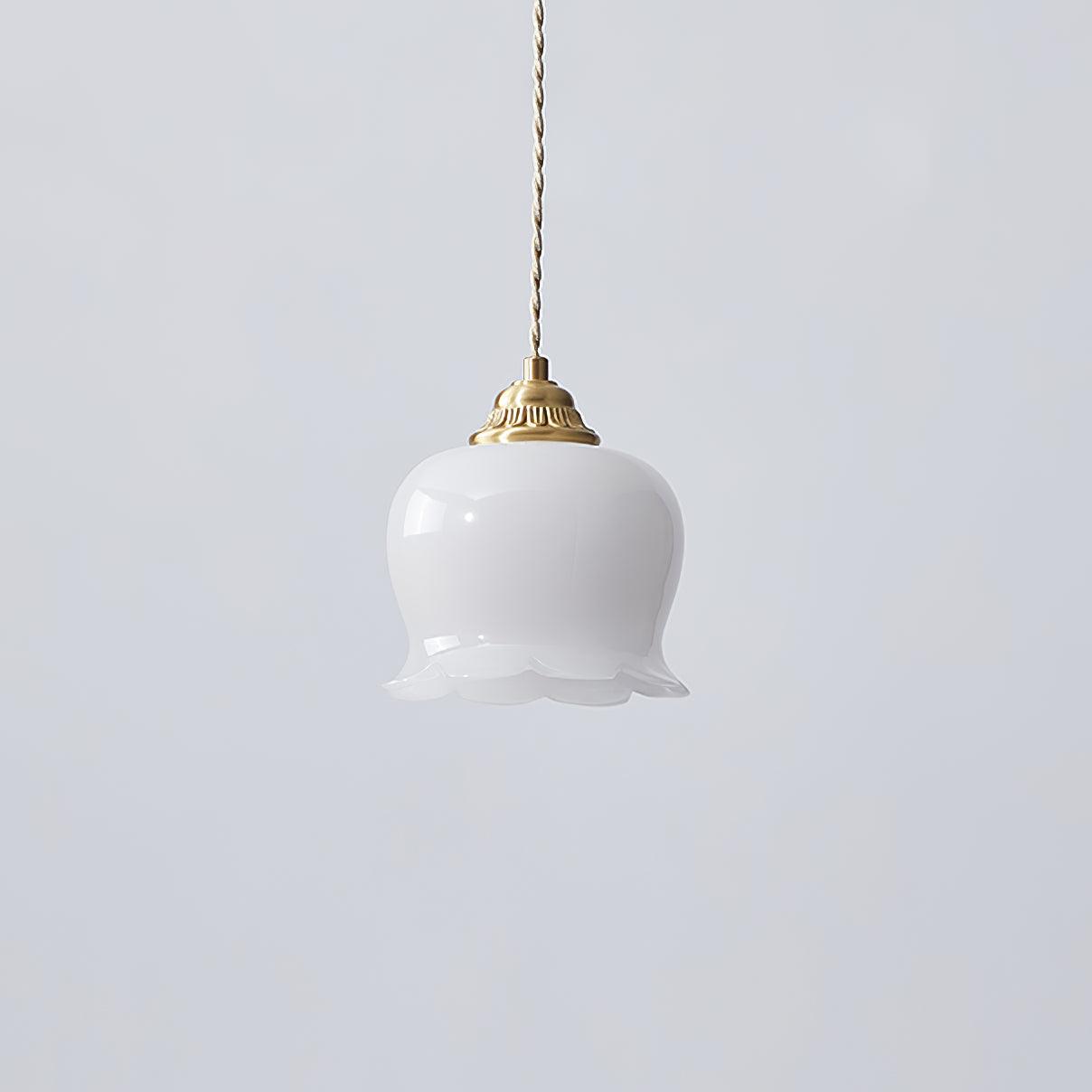 Florielle | Glaspendel Lampe Blomsterform