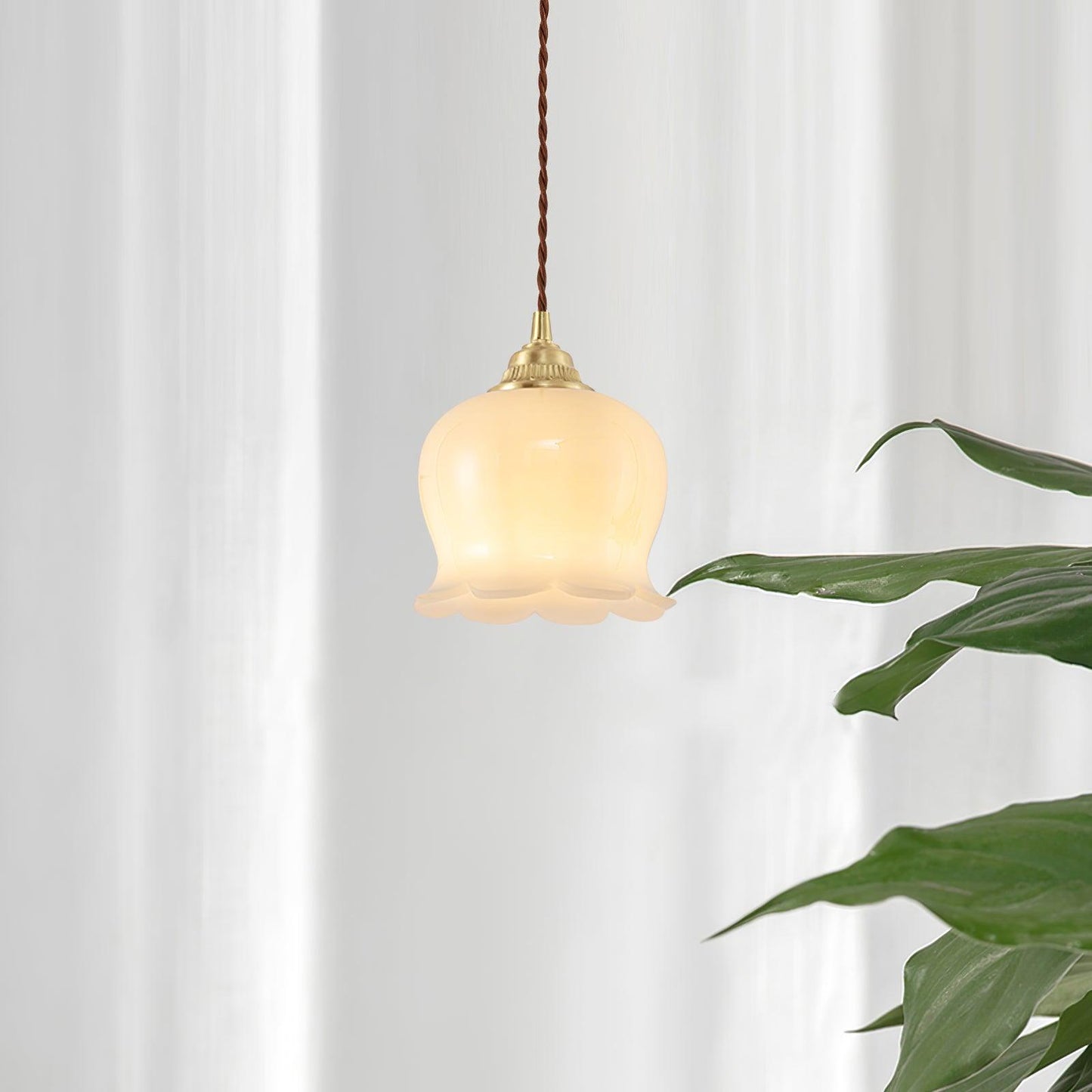 Florielle | Glaspendel Lampe Blomsterform