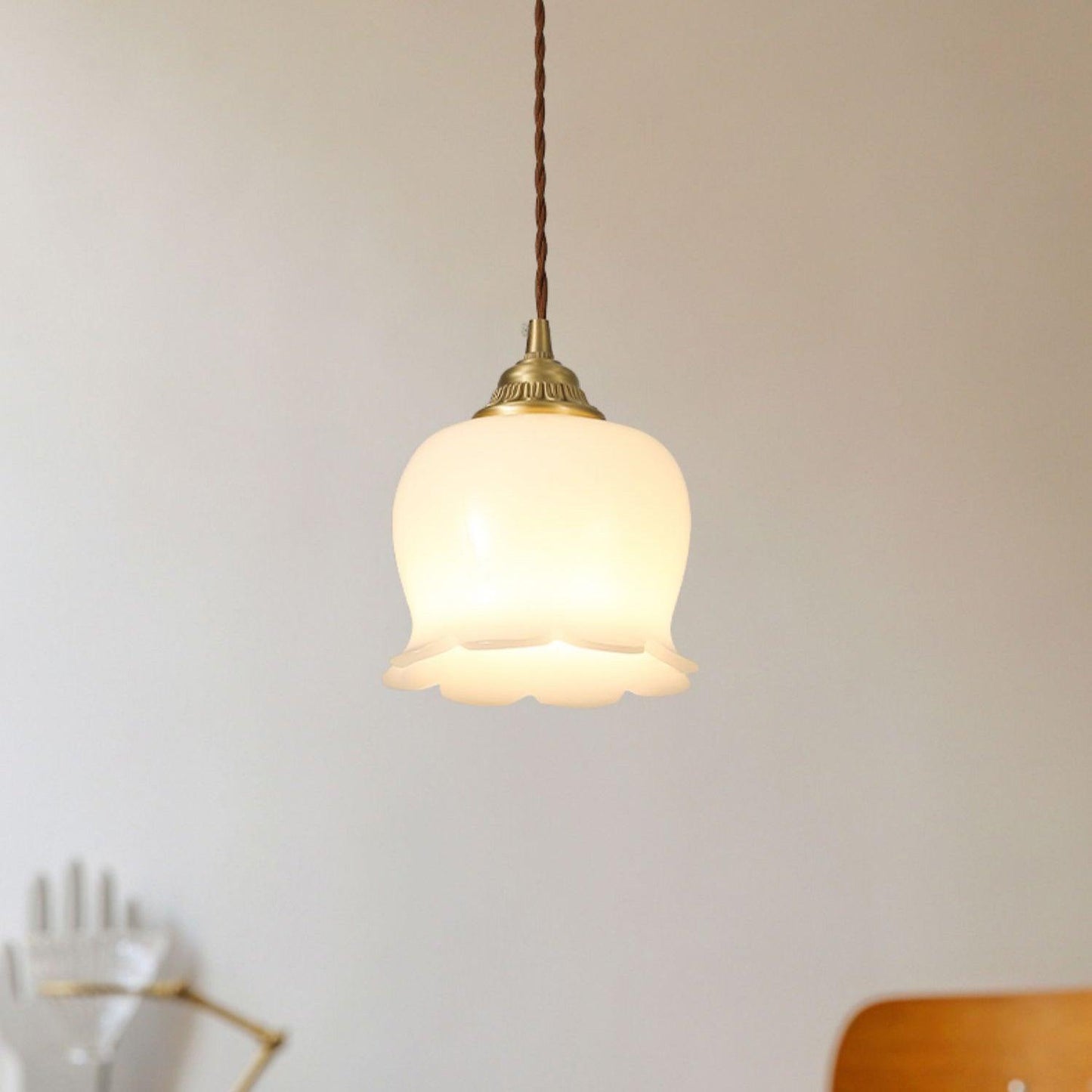 Florielle | Glaspendel Lampe Blomsterform