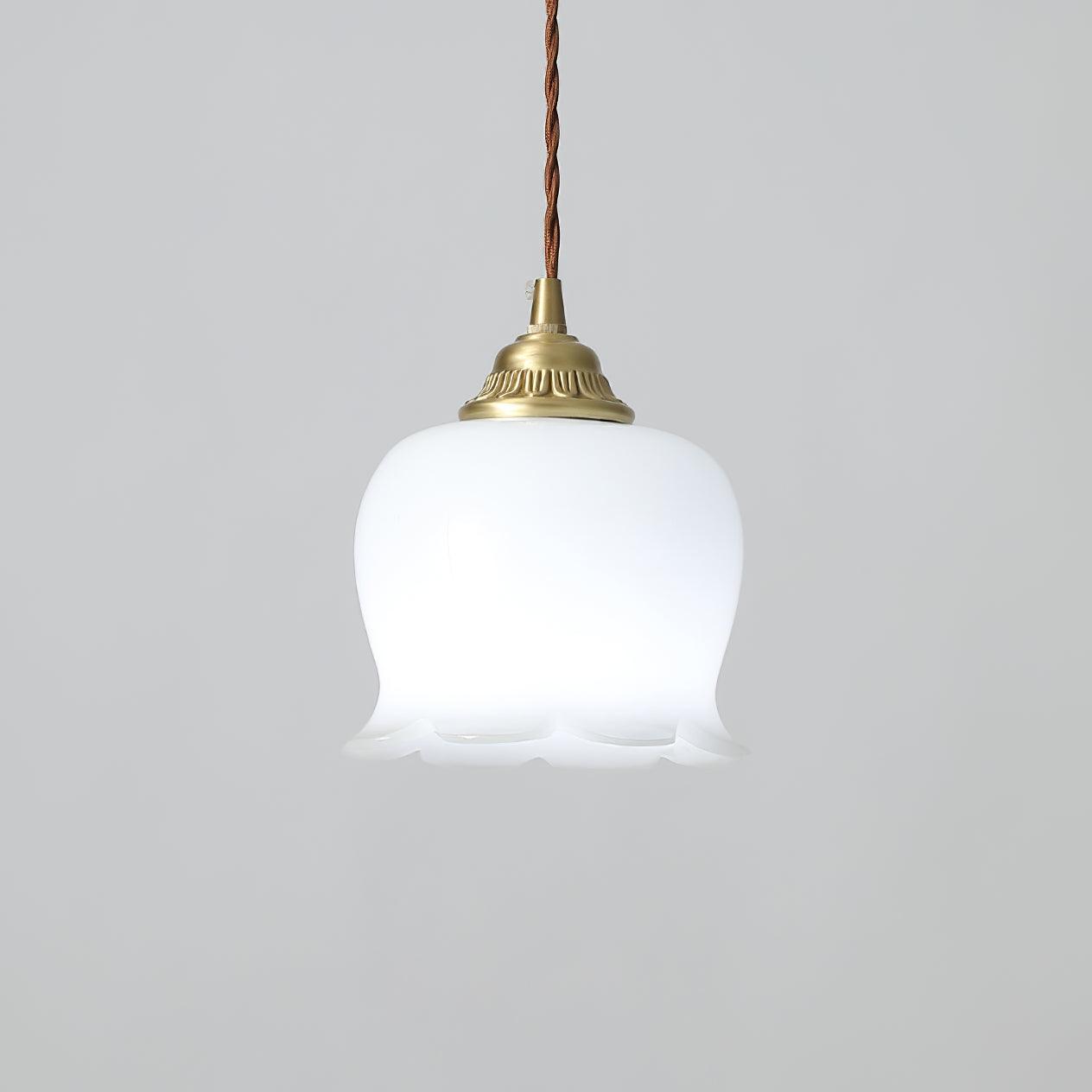 Florielle | Glaspendel Lampe Blomsterform