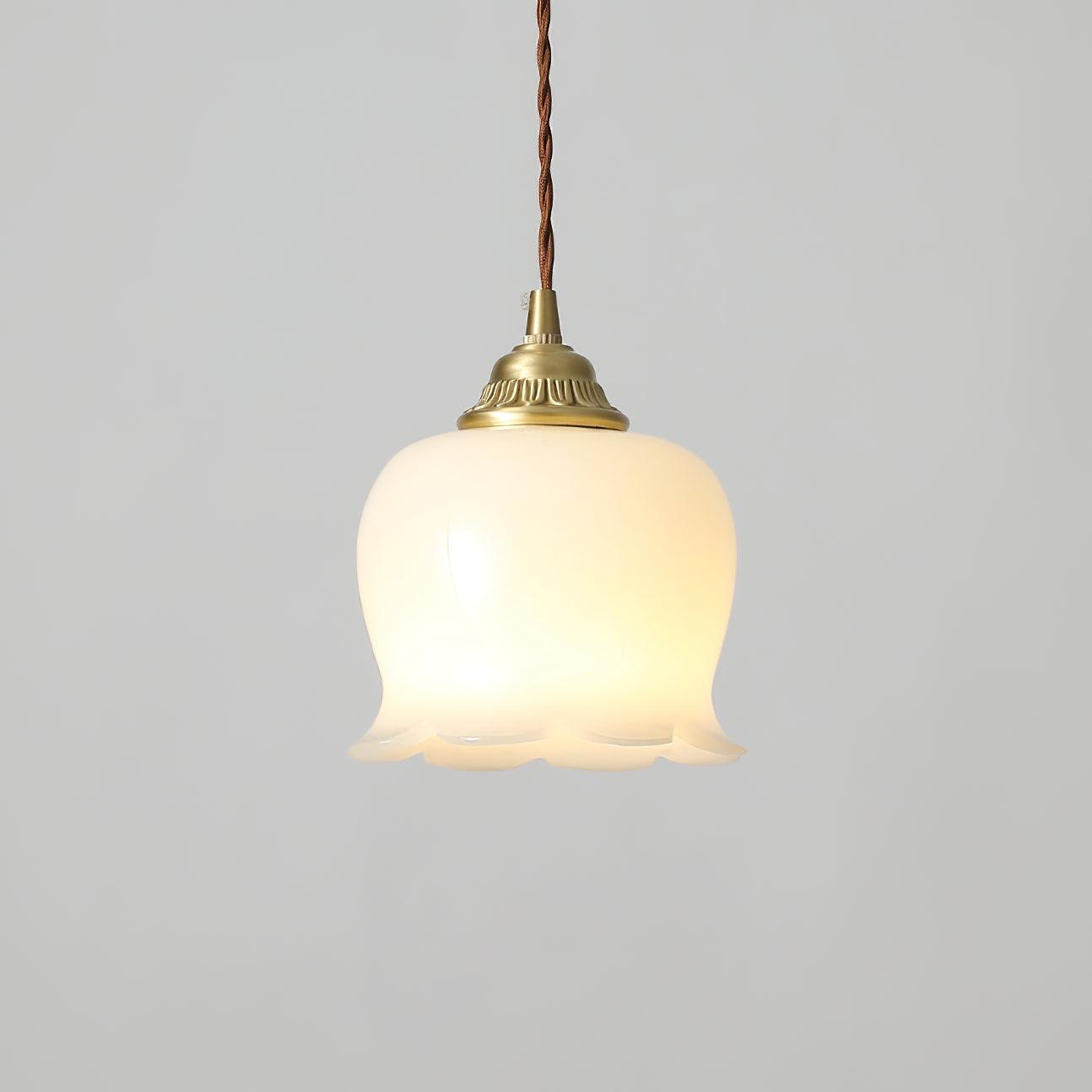 Florielle | Glaspendel Lampe Blomsterform