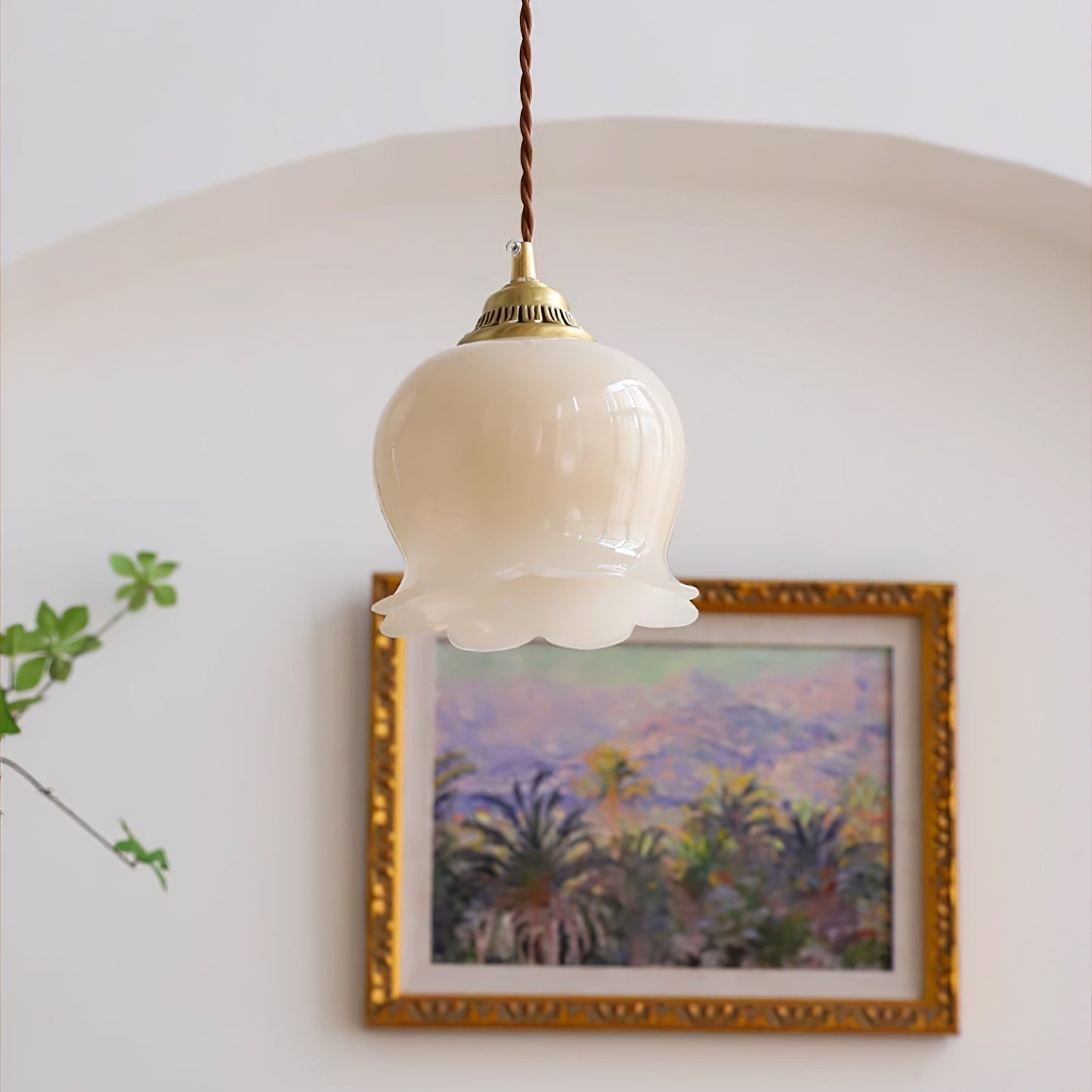 Florielle | Glaspendel Lampe Blomsterform