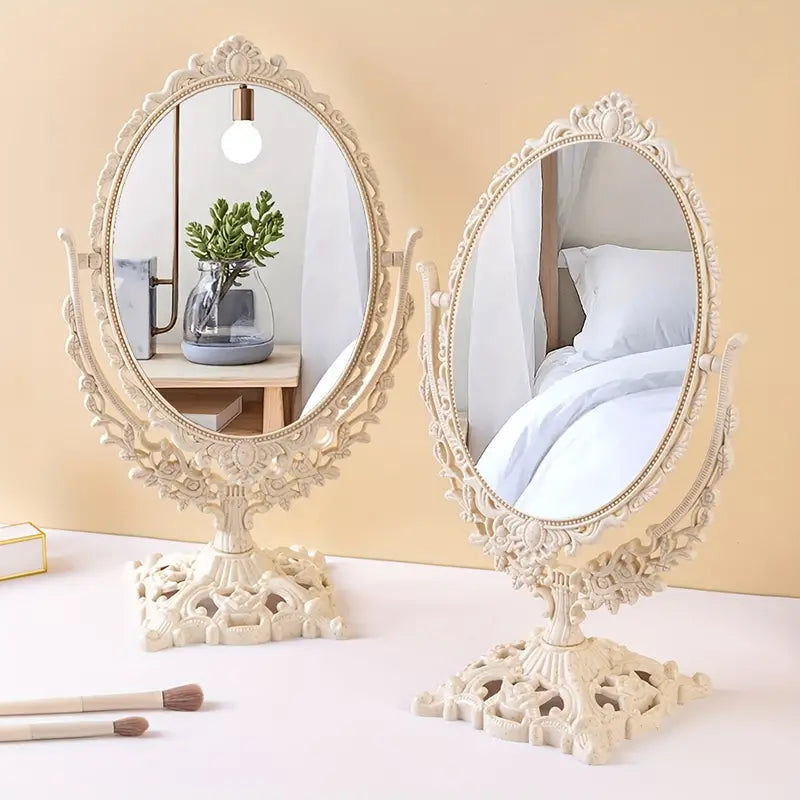 Bellavie | Oval Makeup Spejl med Fod