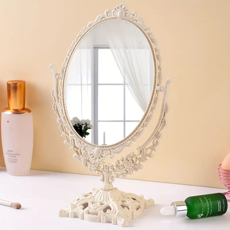 Bellavie | Oval Makeup Spejl med Fod