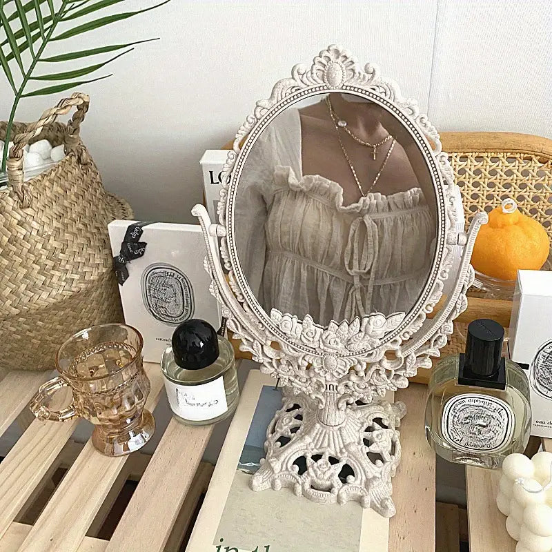 Bellavie | Oval Makeup Spejl med Fod