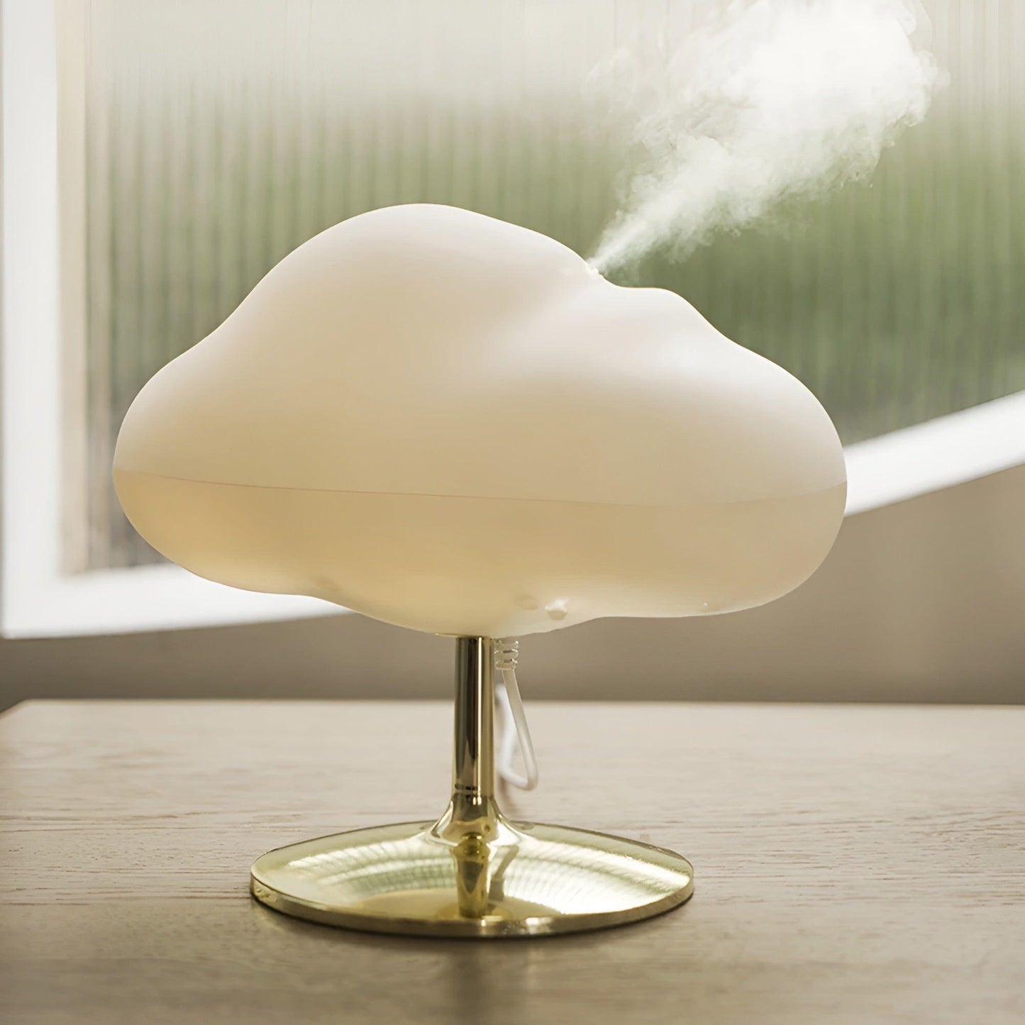 Auralyn | Skyformet Aromalampe med Diffuser