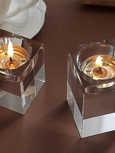 Lunelle | Krystal Lysestager