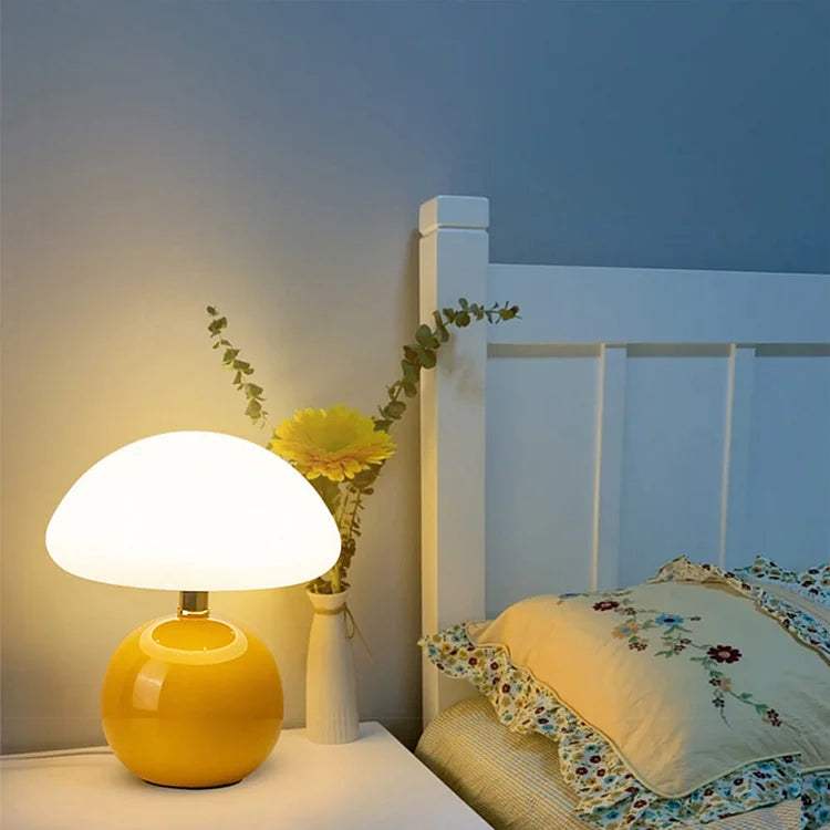 Elowen | Svamp Bordlampe LED