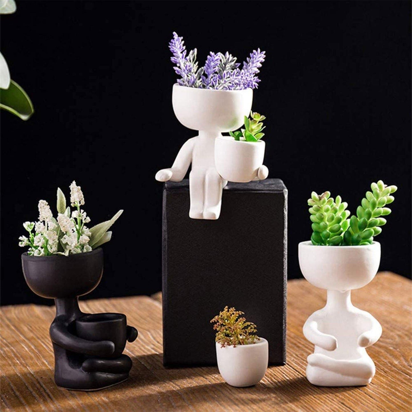 Figglo | Mini Plantekrukke i Figurstil