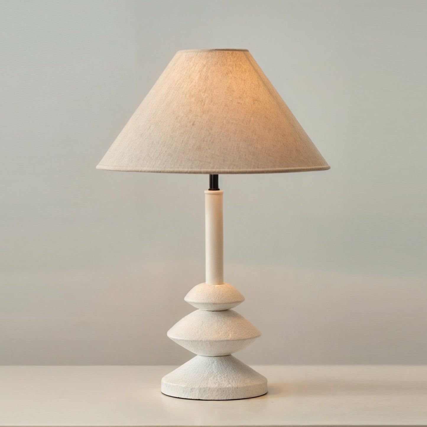 Nara | Minimalistisk Tafellampe Linnen