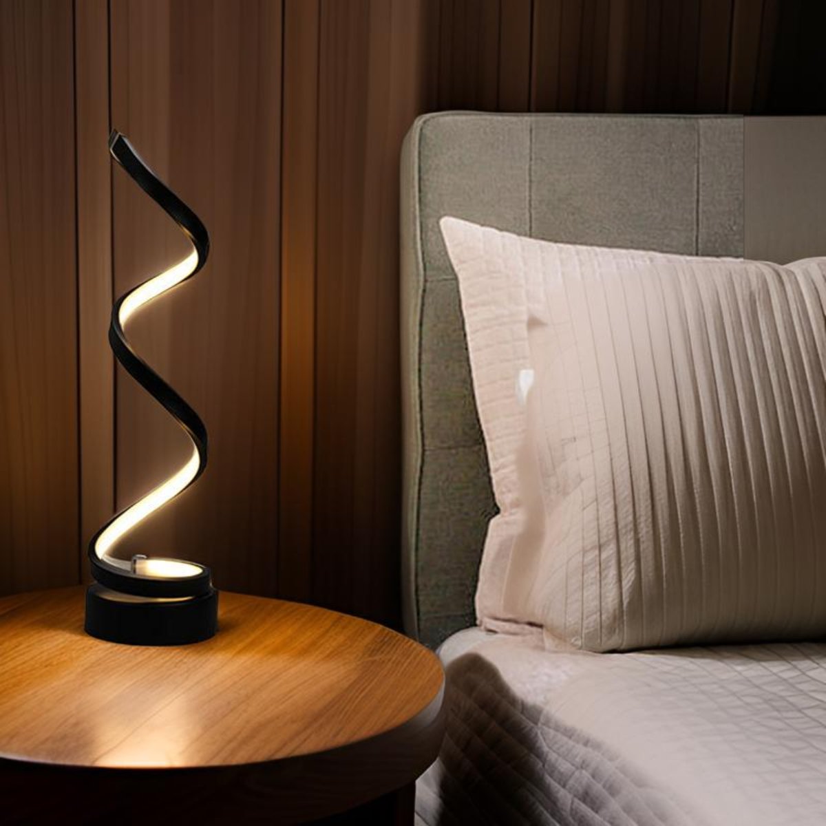Spiralé | LED Spiral Bordlampe
