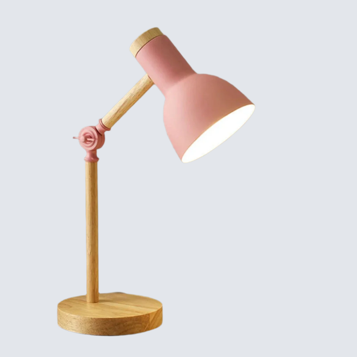 Nordis | Højbar Træ Skrivebordslampe