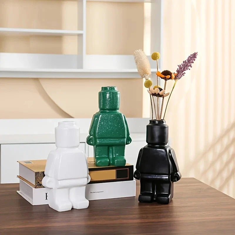 Rovik | Keramisk Robot Vase