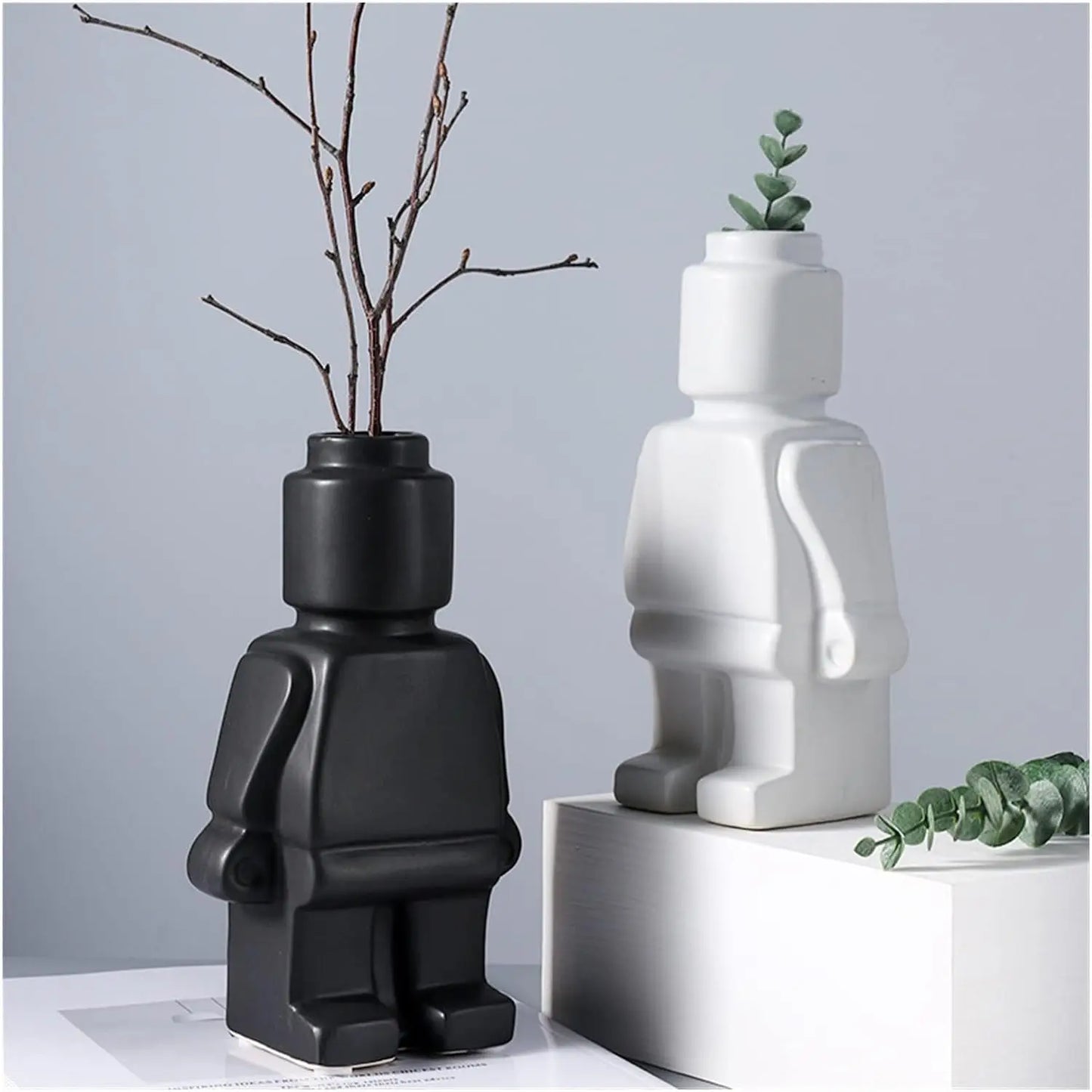 Rovik | Keramisk Robot Vase