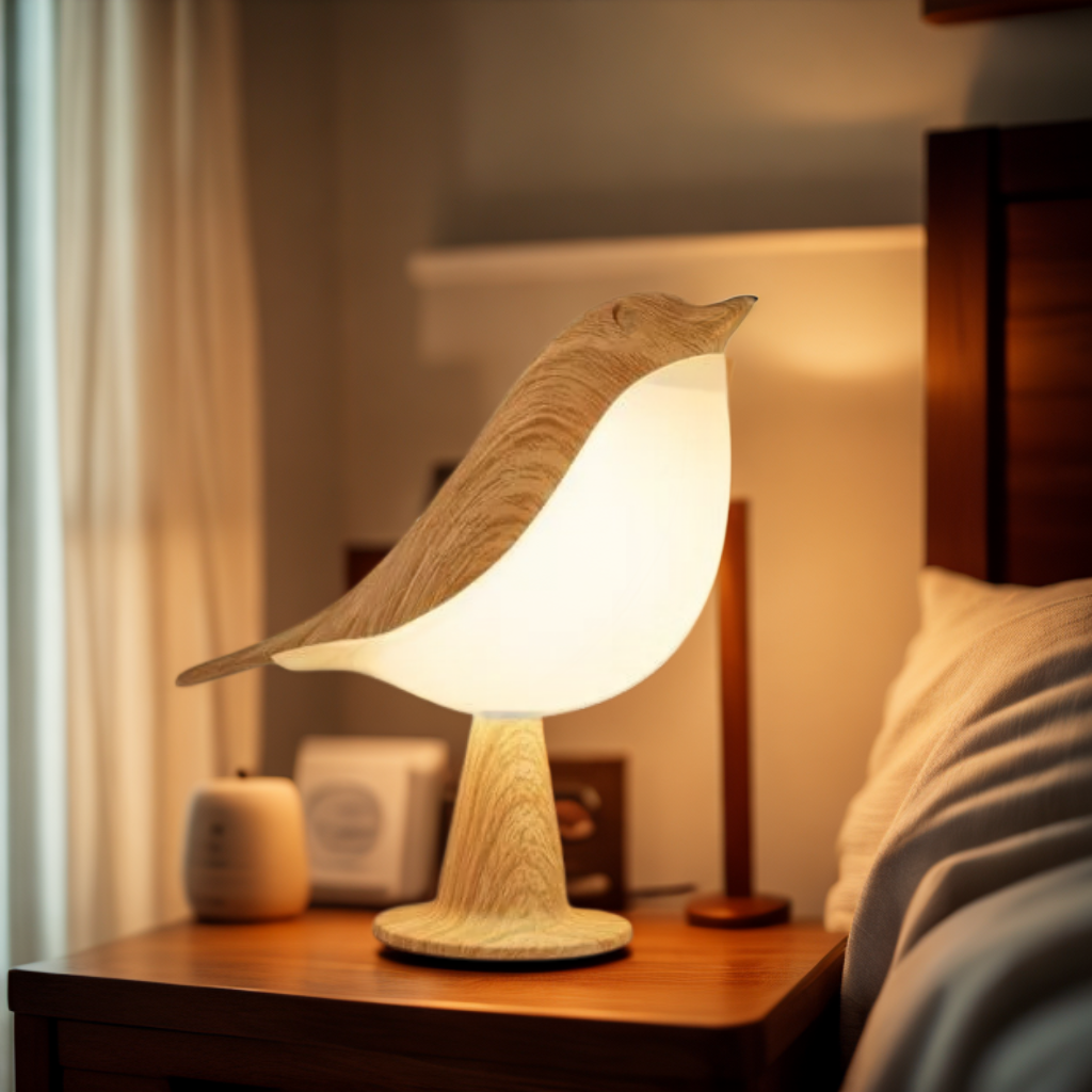 Auri | Træfugl Bordlampe