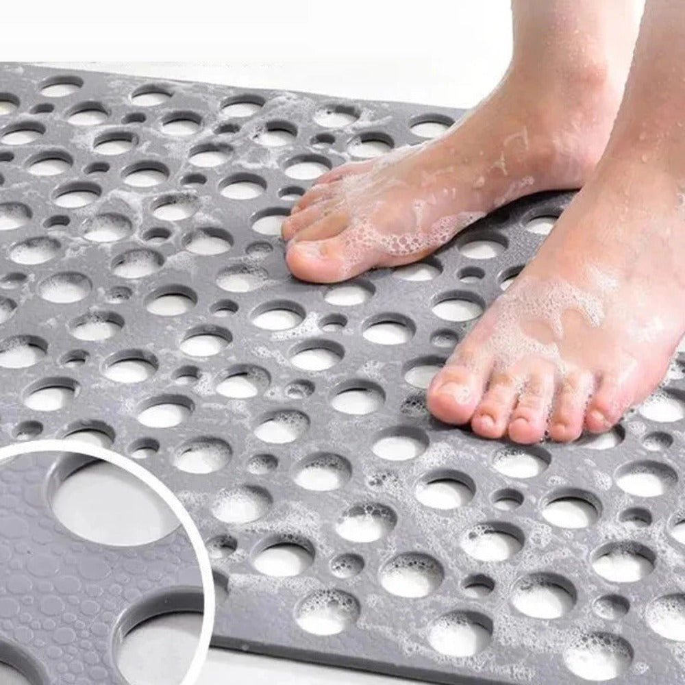 SäkraGrip | Skridsikker Bade måtte med Sugekopper