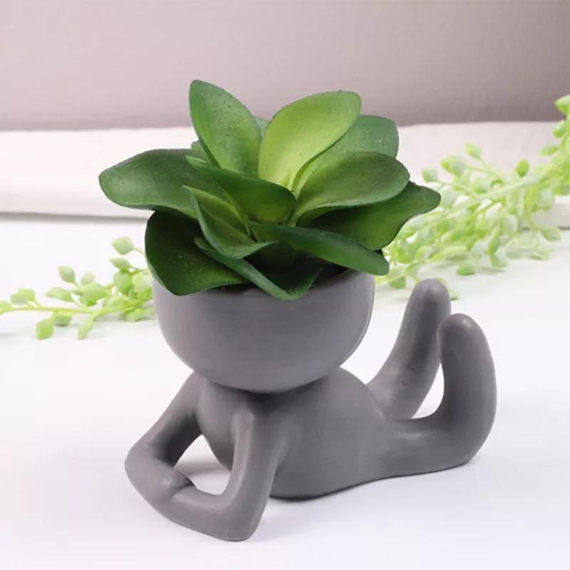 Figglo | Mini Plantekrukke i Figurstil