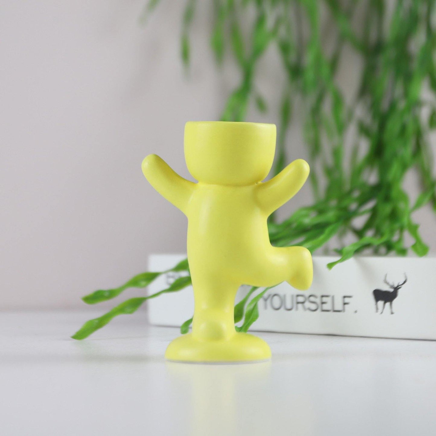 Figglo | Mini Plantekrukke i Figurstil