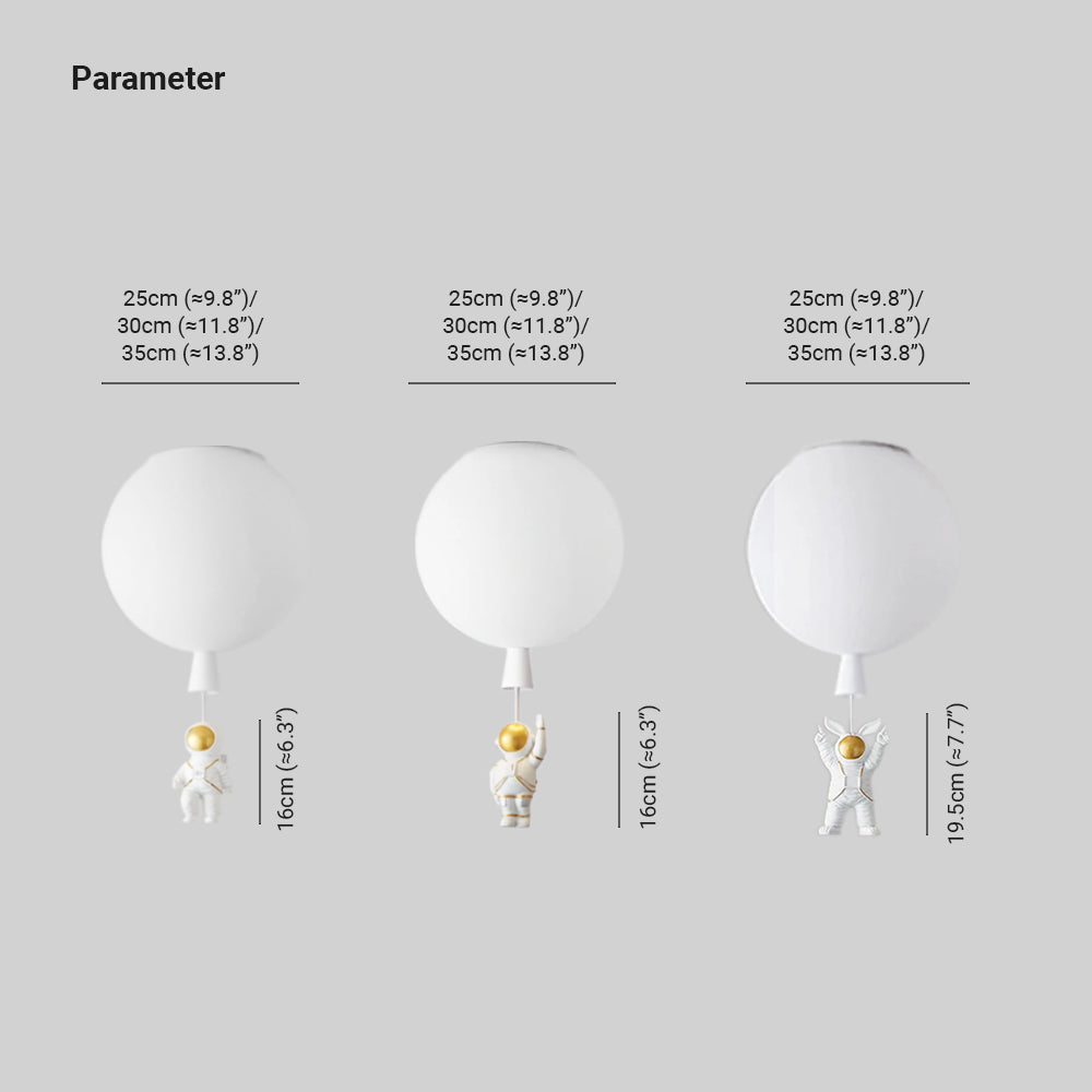 Cosmio | Ballon Lampe Børneværelse
