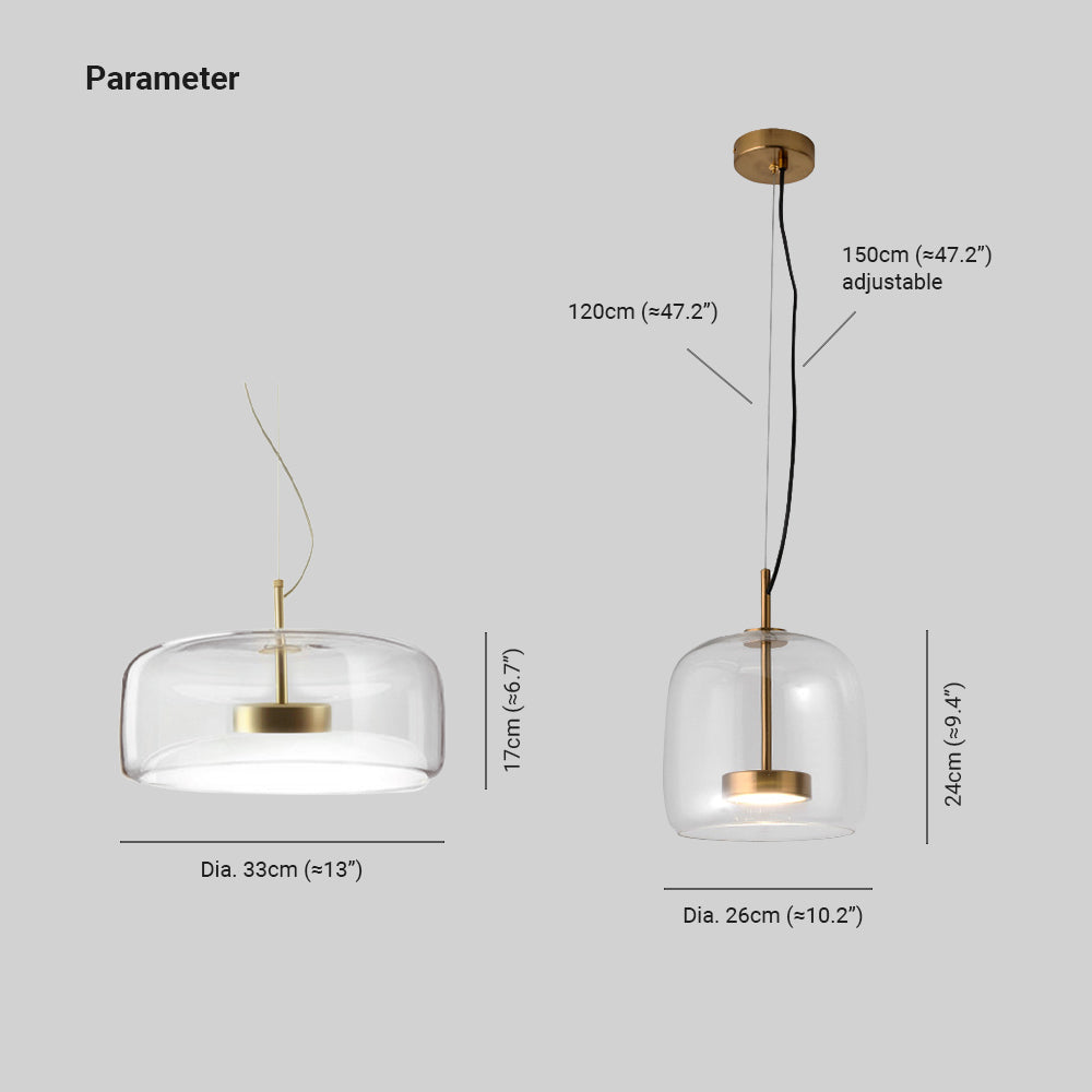 Aurelia | Glazen Hanglamp Design