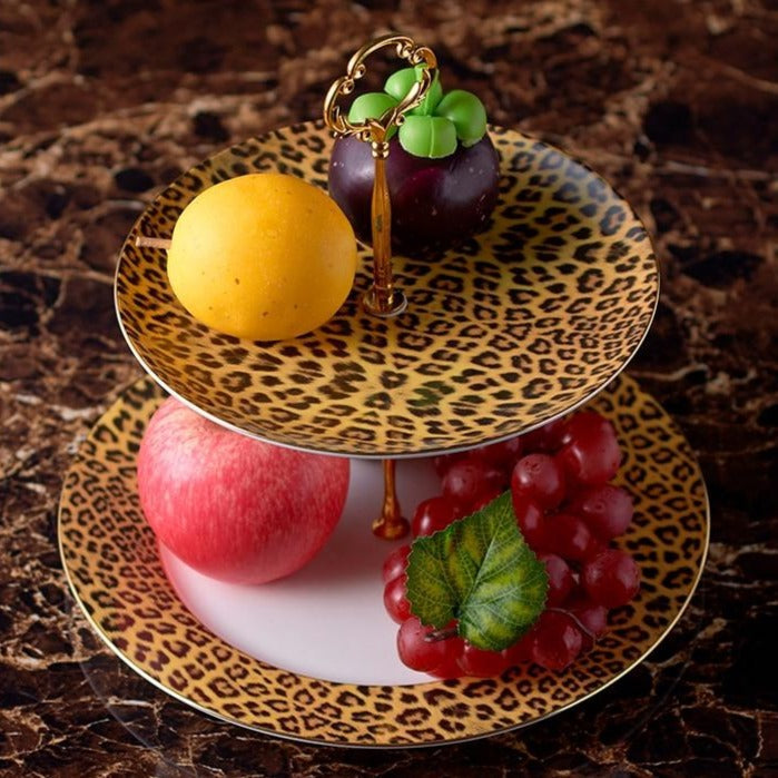 Leondra | Porcelæns Tesæt Leopard
