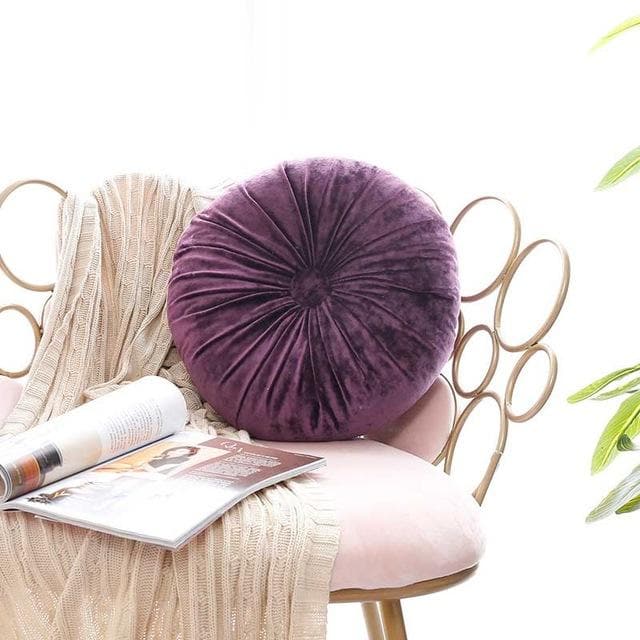VelvaLuxe – Elegant Rund Pude