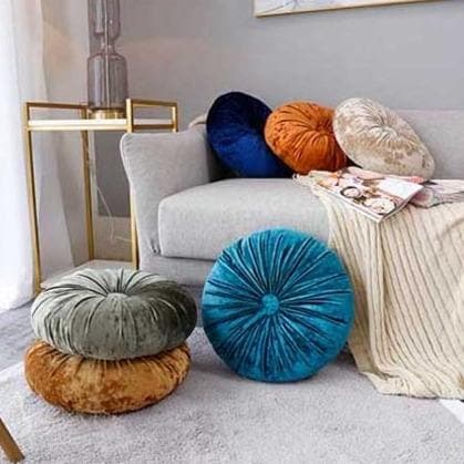 VelvaLuxe – Elegant Rund Pude