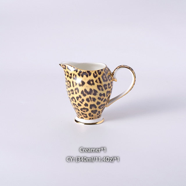 Leondra | Porcelæns Tesæt Leopard