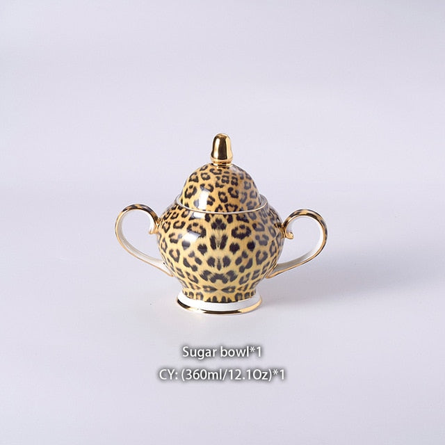 Leondra | Porcelæns Tesæt Leopard