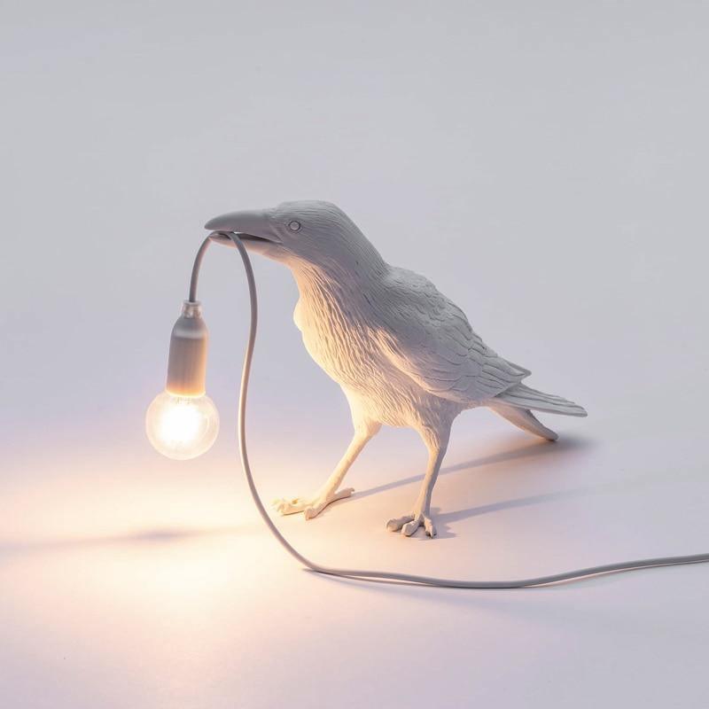 Corvus | Ravn Bordlampe Skulpturel