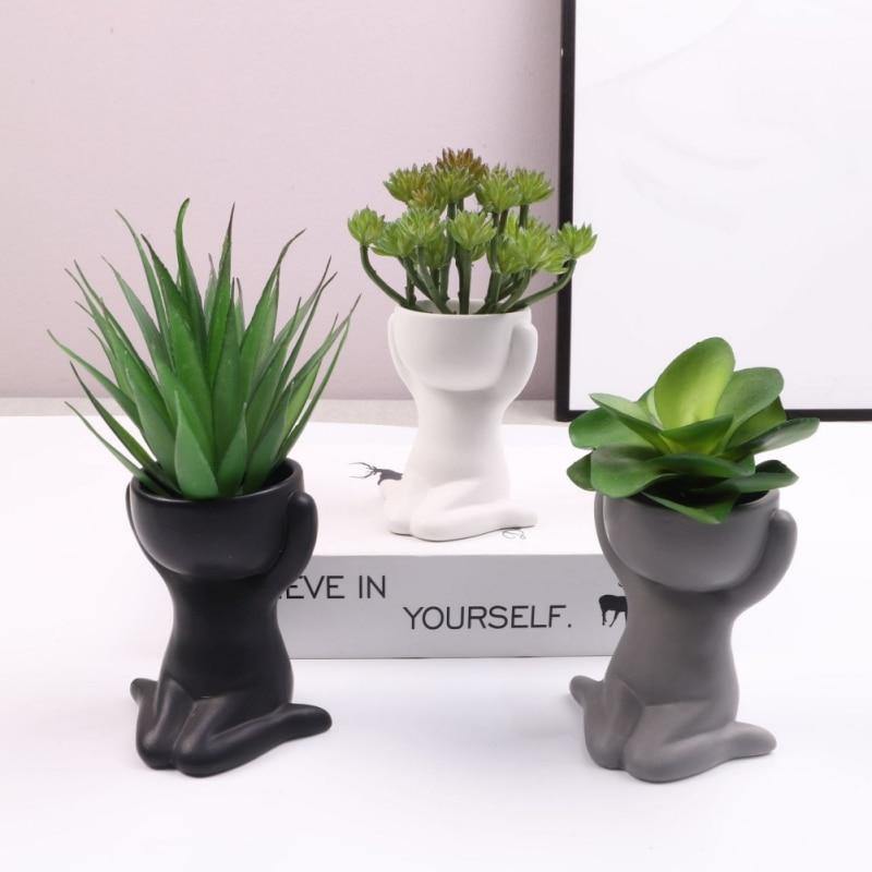 Figglo | Mini Plantekrukke i Figurstil
