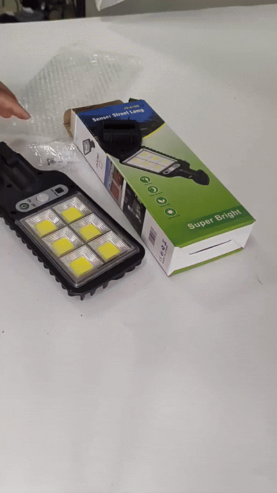 Lunex | Solar Vægspot Med Sensor