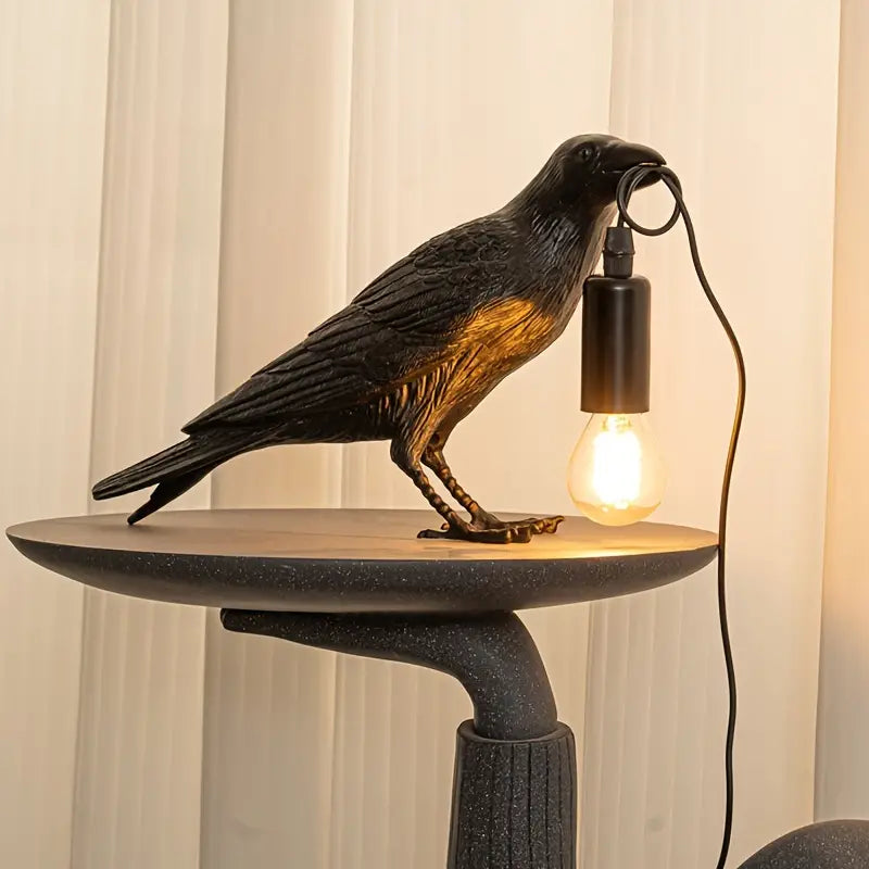 Corvus | Ravn Bordlampe Skulpturel