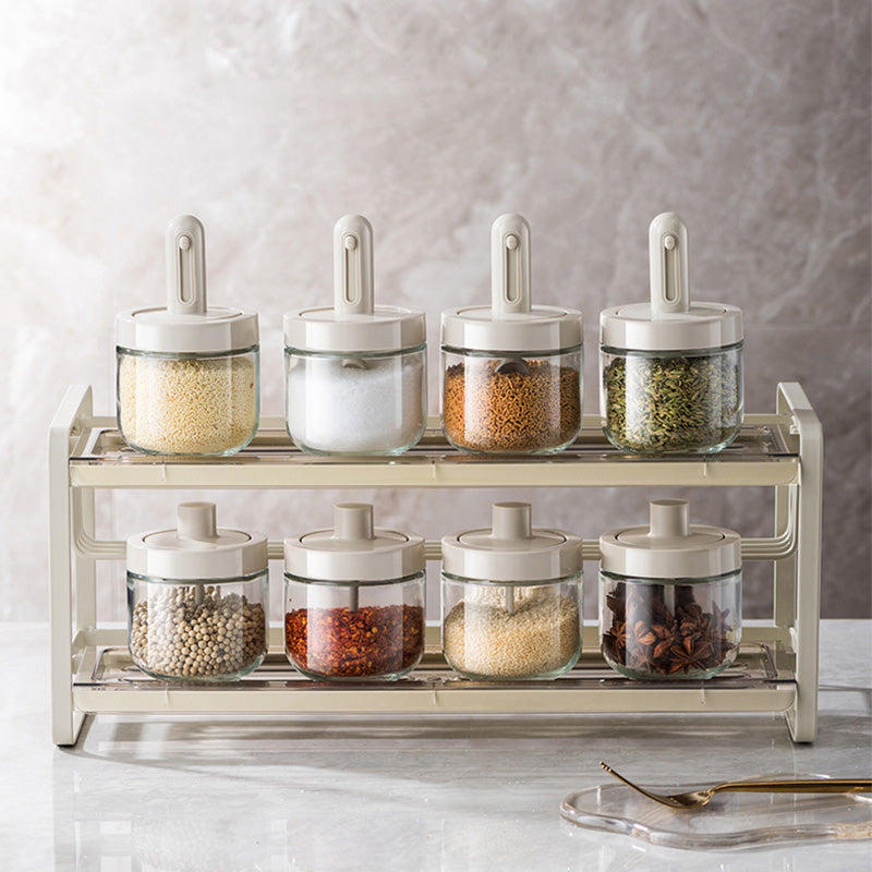 Liora | Glasbeholder med Ske