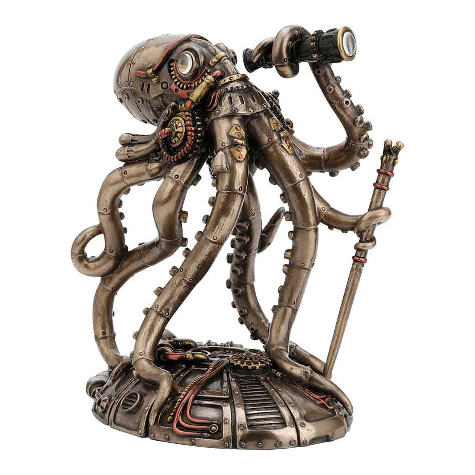 Nauticron | Steampunk Blæksprutte Skulptur