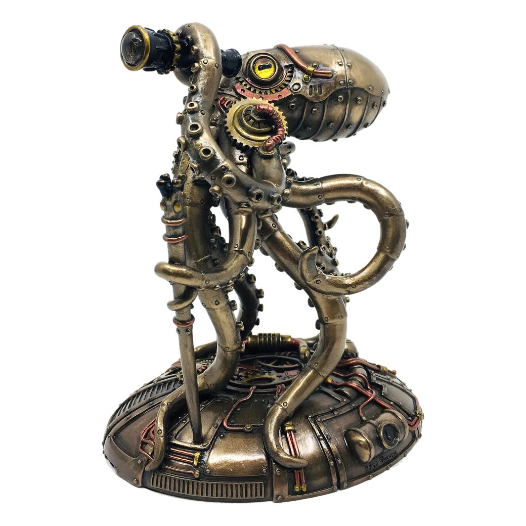 Nauticron | Steampunk Blæksprutte Skulptur
