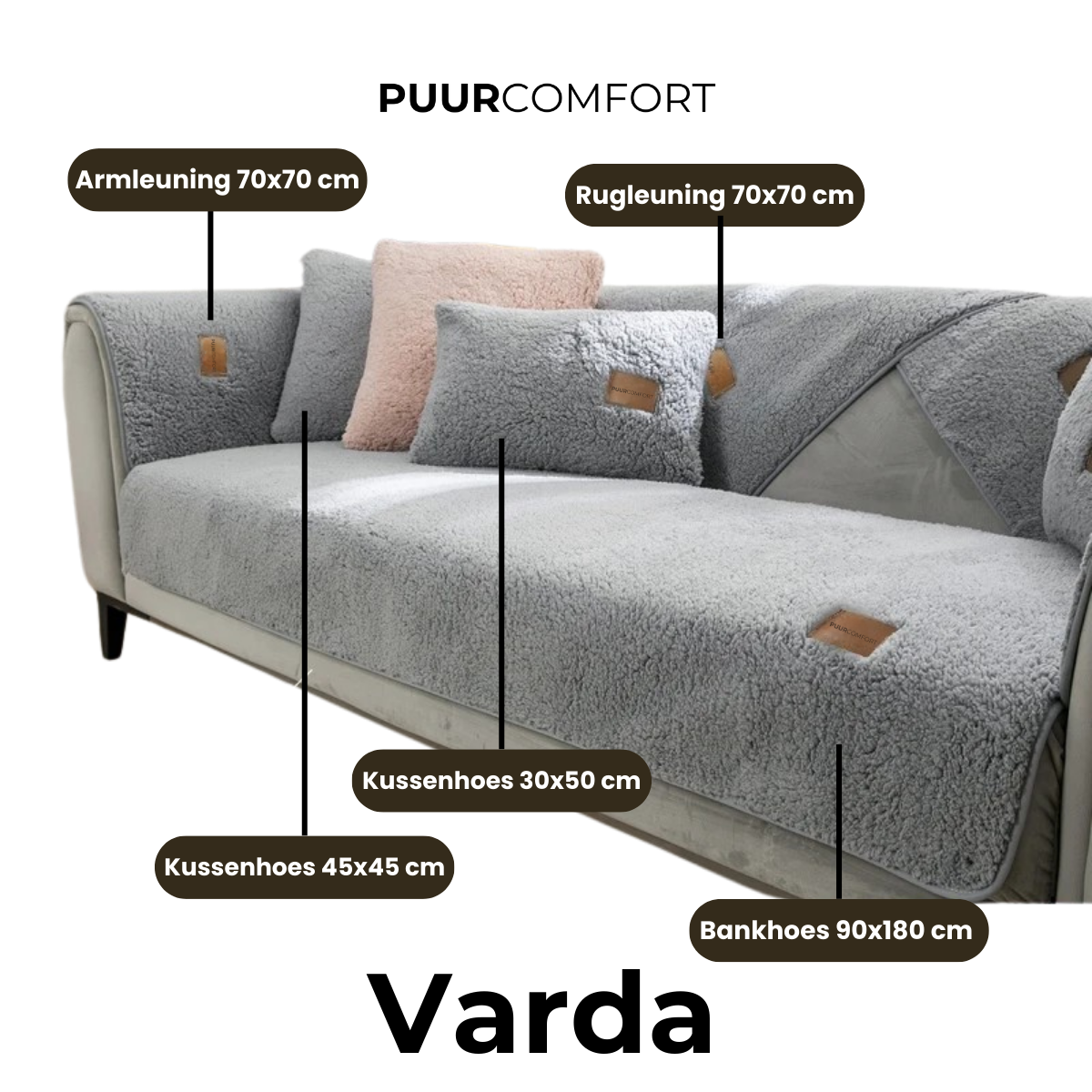 Dahlia | Fleece Sofaovertræk