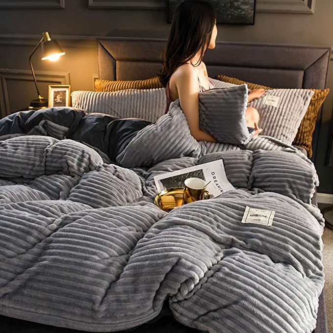 Velorra | Luksuriøs Vinterdyne i Ribbet Fleece