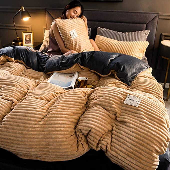 Velorra | Luksuriøs Vinterdyne i Ribbet Fleece