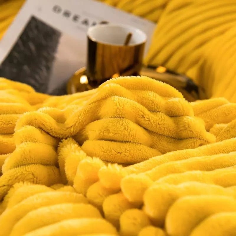 Velorra | Luksuriøs Vinterdyne i Ribbet Fleece