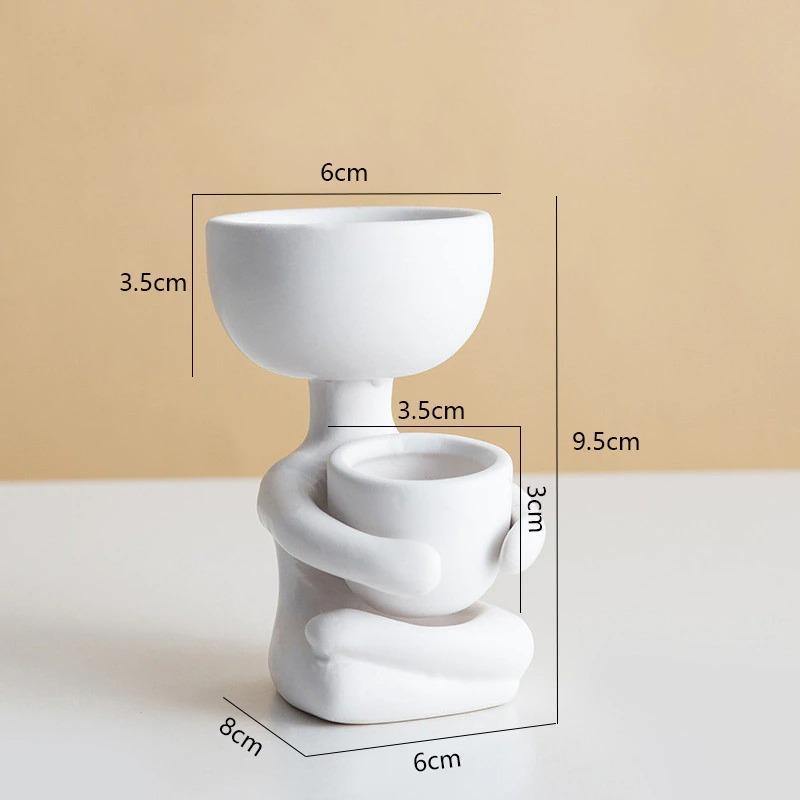 Figglo | Mini Plantekrukke i Figurstil