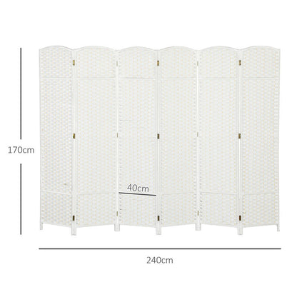 Lunaro | Hvid Rumdeler 6 Paneler