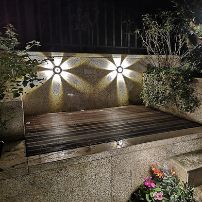 Solflora | Væglampe LED med Blomsterspil