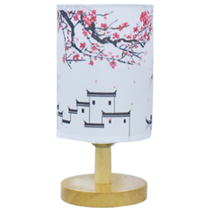 Hanami | Japansk Bordlampe med Træfod
