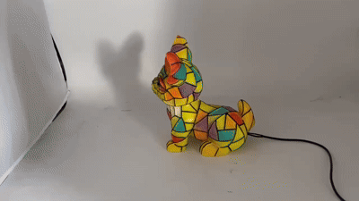 Canello | Glas-in-Bly Hundelampe