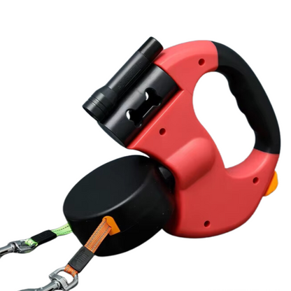 PawLite | 4-i-1 Hundesnor til To Hunde