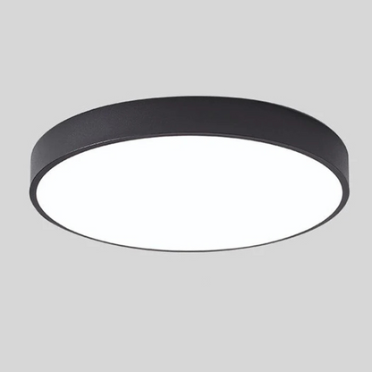 Colora | Rund Loftlampe i Træ med LED