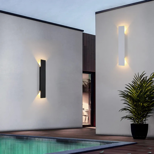 Luminex | Vertikal Væglampe Udendørs med LED