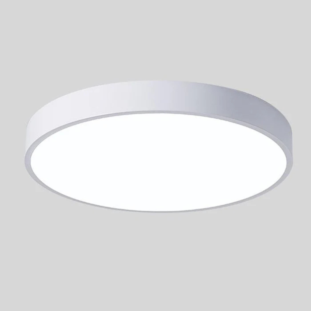 Colora | Rund Loftlampe i Træ med LED